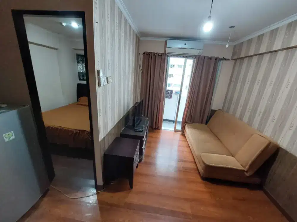 Disewakan Per 3  Bulan 2 BR Apartemen Isi Lengkap Sentra Timur