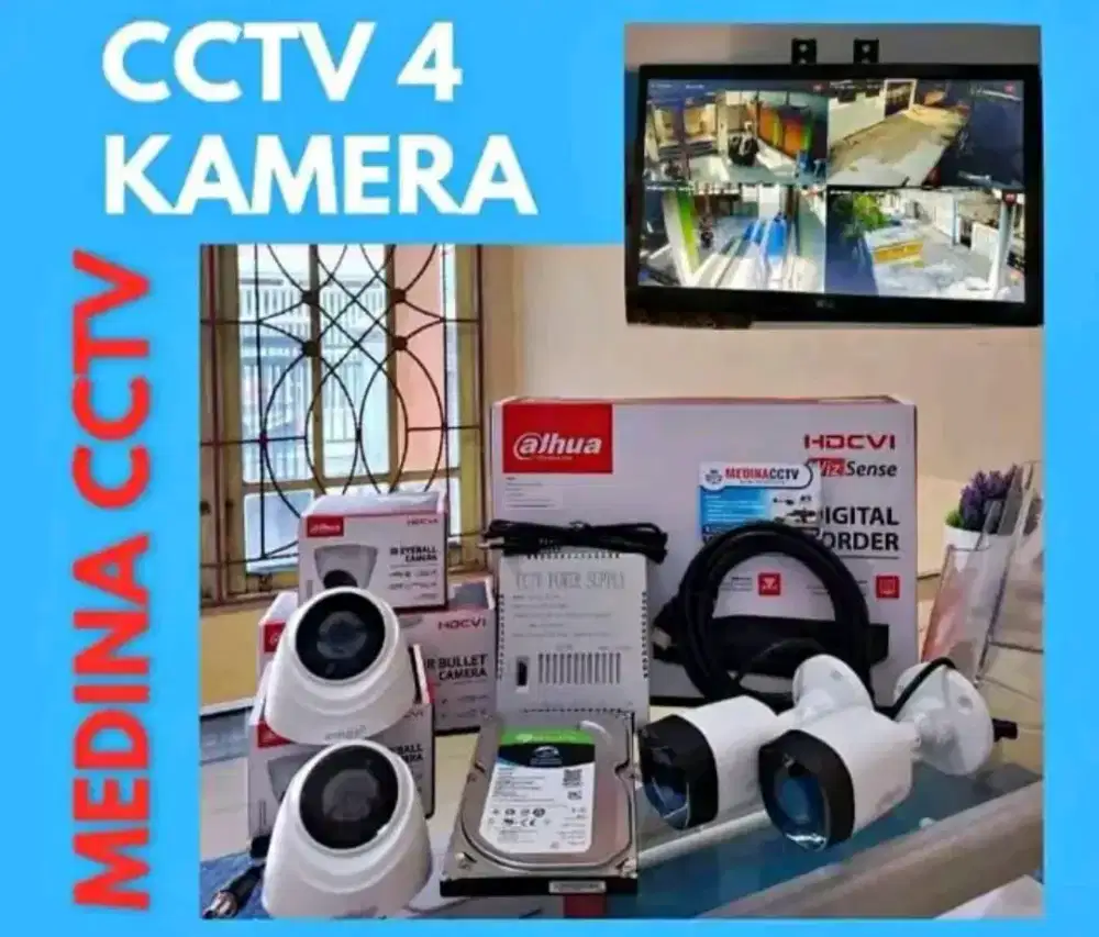 Pusat Pemasangan Cctv Analog Paket komplit plus instalasi