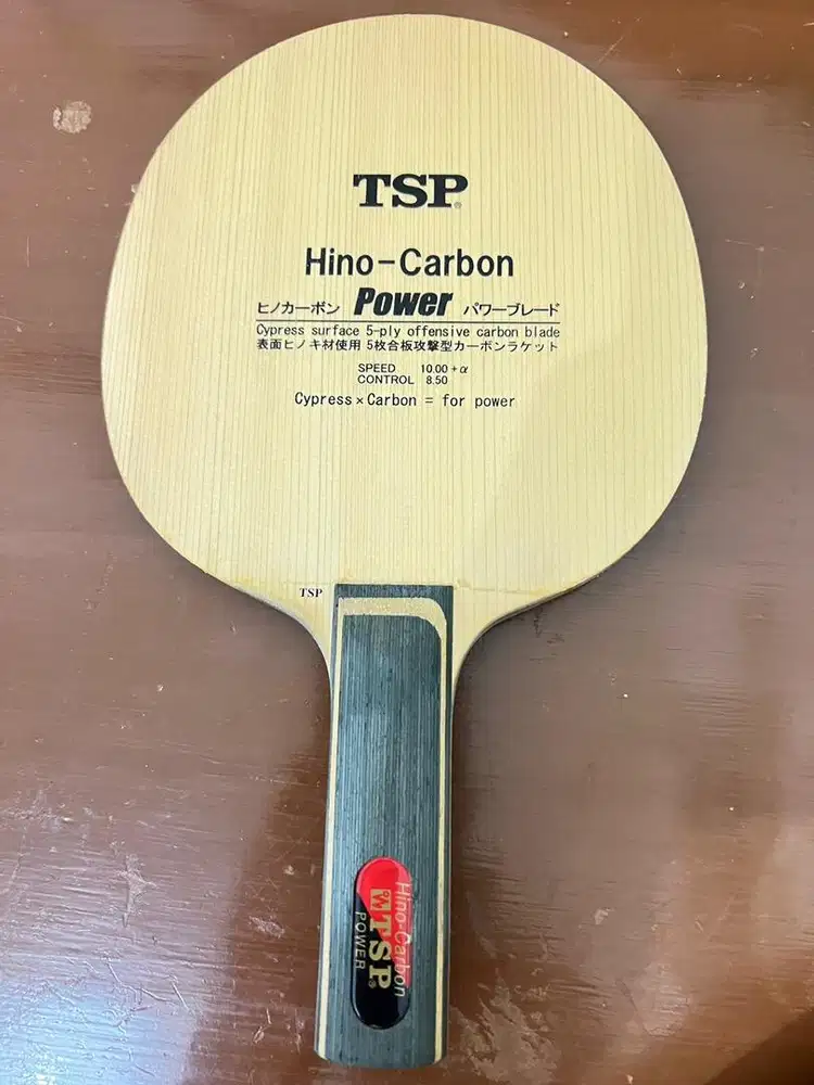 Bet Pingpong Tenis Meja - TSP Hino Carbon Power Speed
