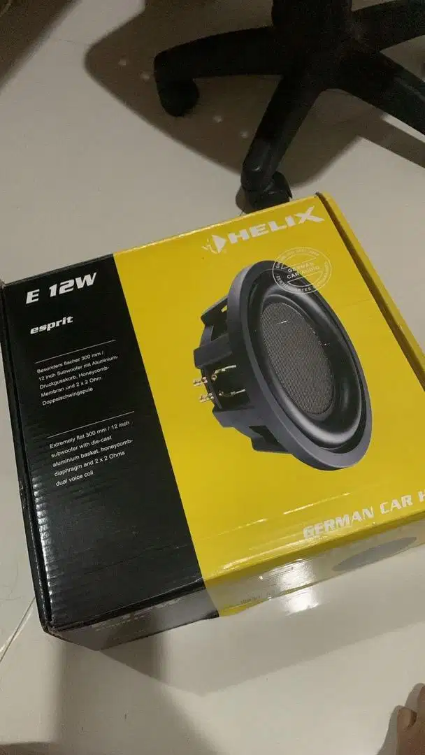 Subwoofer Pasif Slim Helix 12inch 12