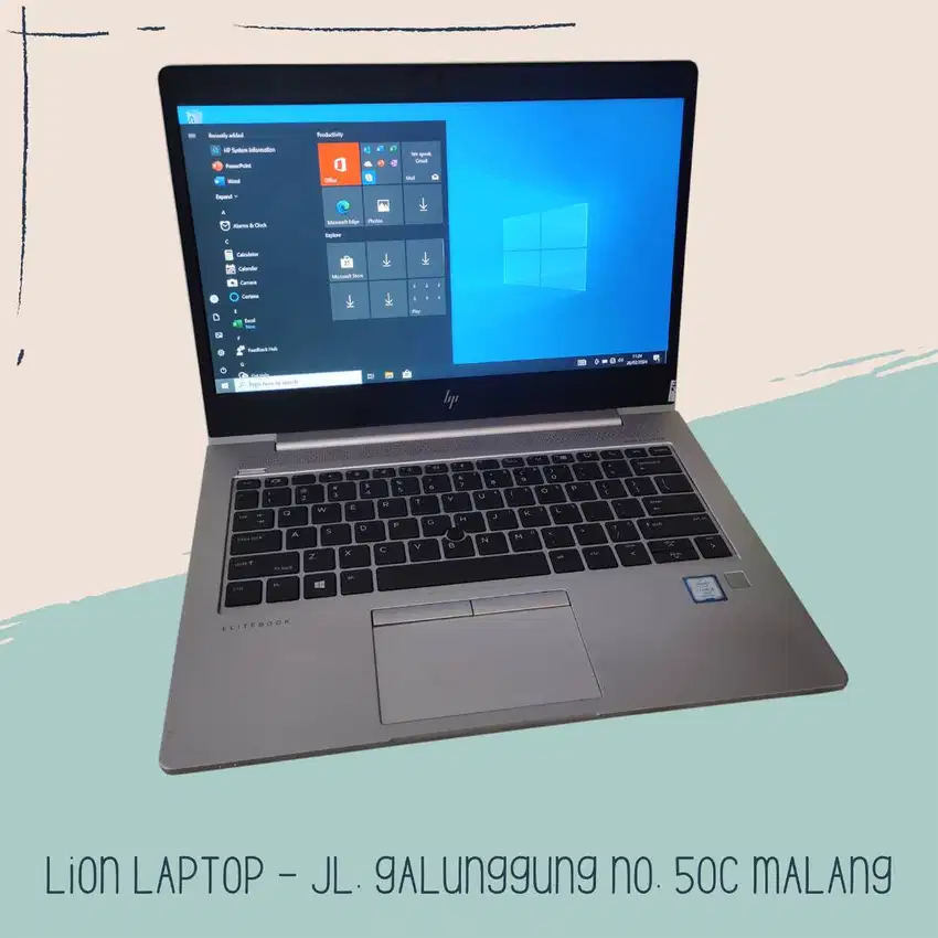 Core i5 Gen 8 RAM 8GB SSD 256GB Slim HP Elitebook 830 G6 [18|06]