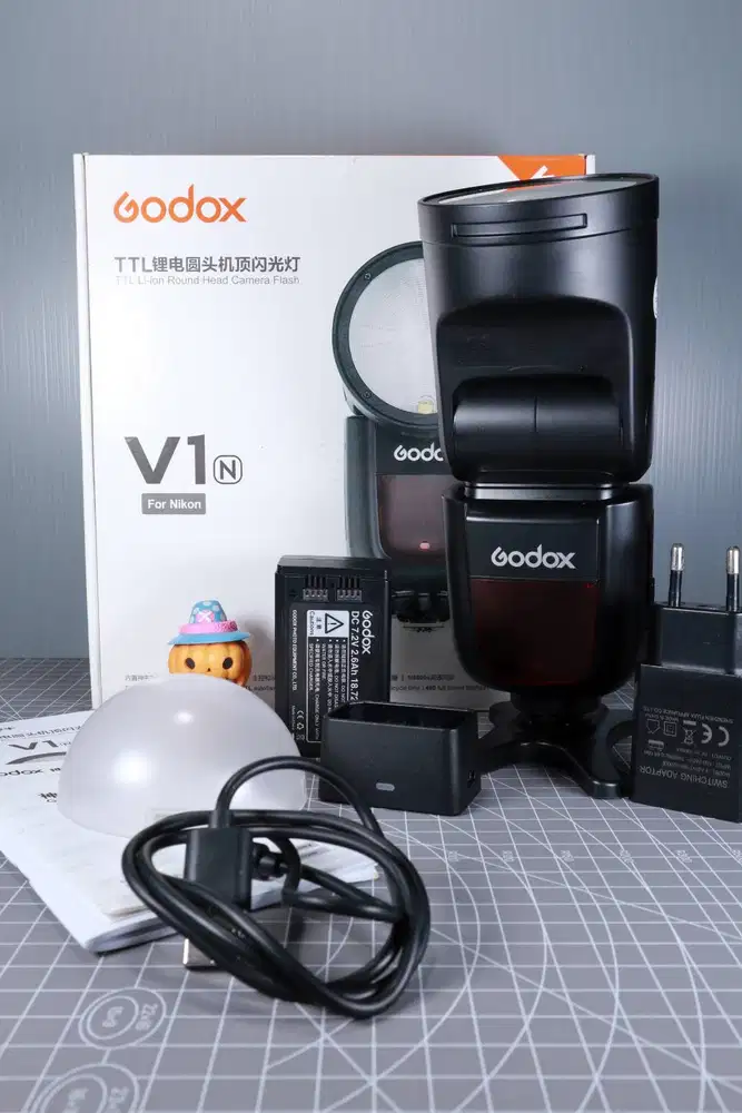 Flash Godox V1n V1 Nikon Super Mulus