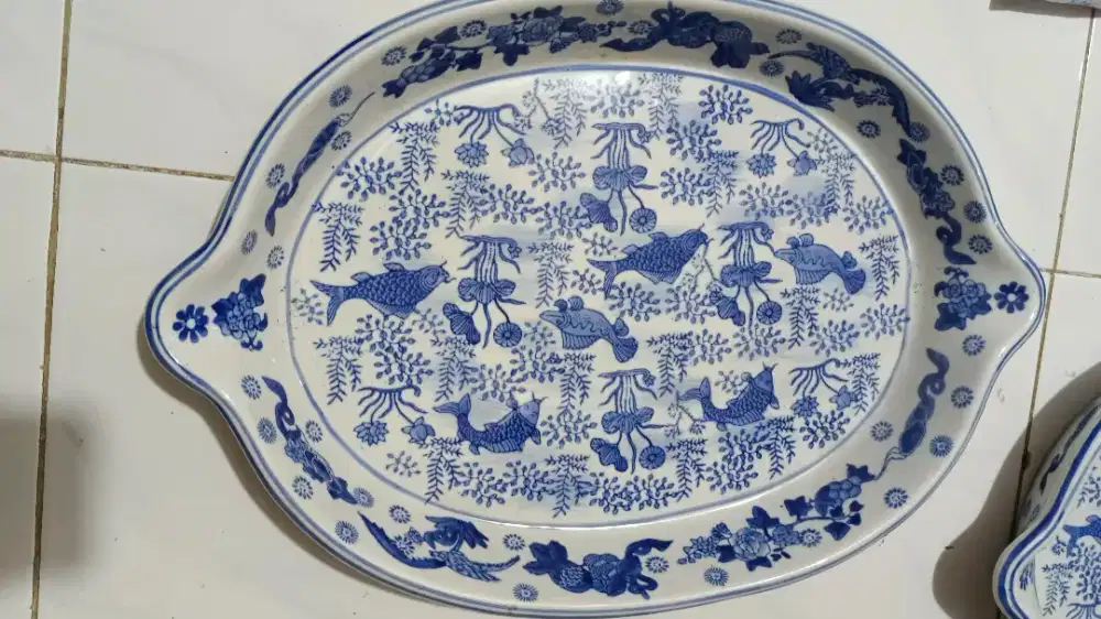 Piring keramik besarr