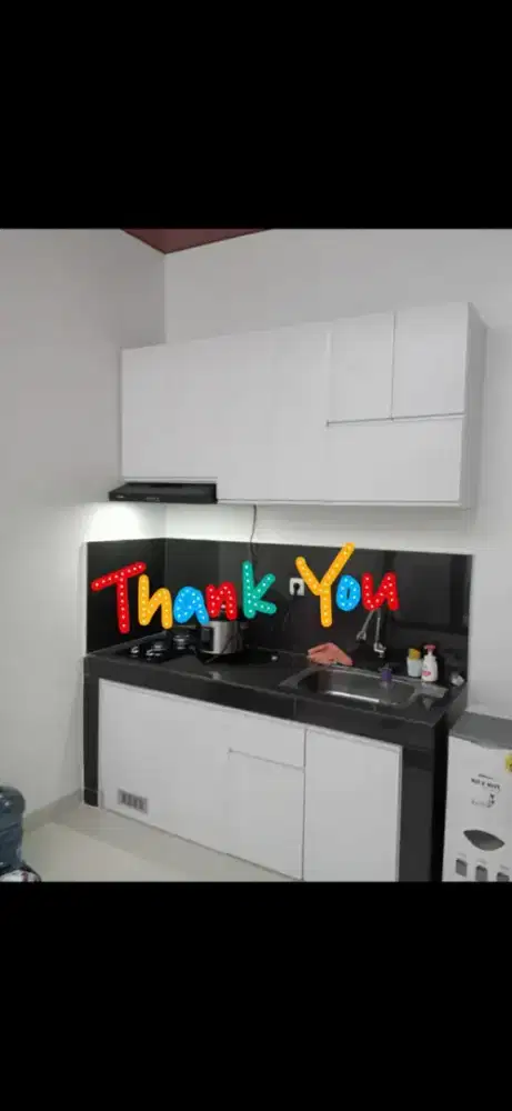 Kitchenset almunium acp premium fremless engsel slowmotion/ lp