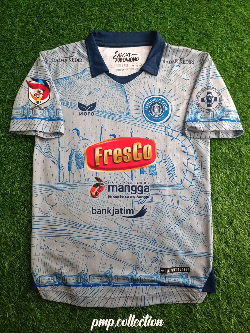JERSEY PERSEDIKAB KEDIRI 2023-2024 ORIGINAL PLAYER ISSUE