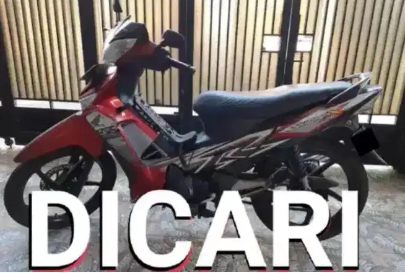 Di Cari Supra X 125 Double Disk DD Tahun 2009 Ke Atas Karbu 2011