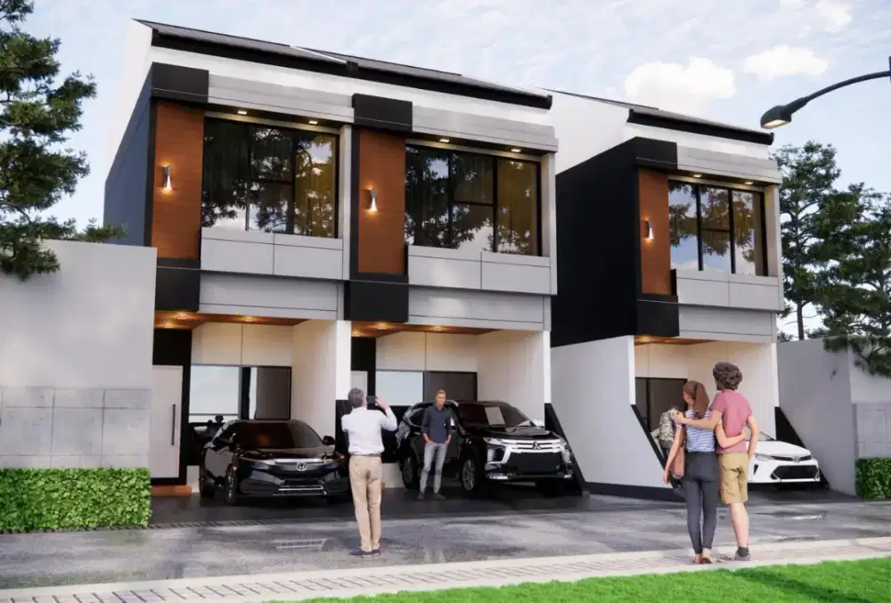 Dijual Rumah Baru Minimalis Modern 2lt di Ancol Selatan Jakarta Utara