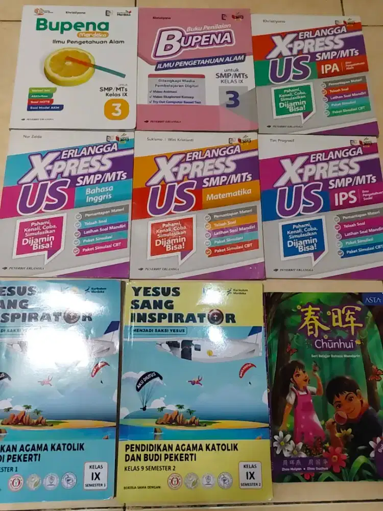Buku SMP BUPENA KLAS 9 kurikulum merdeka