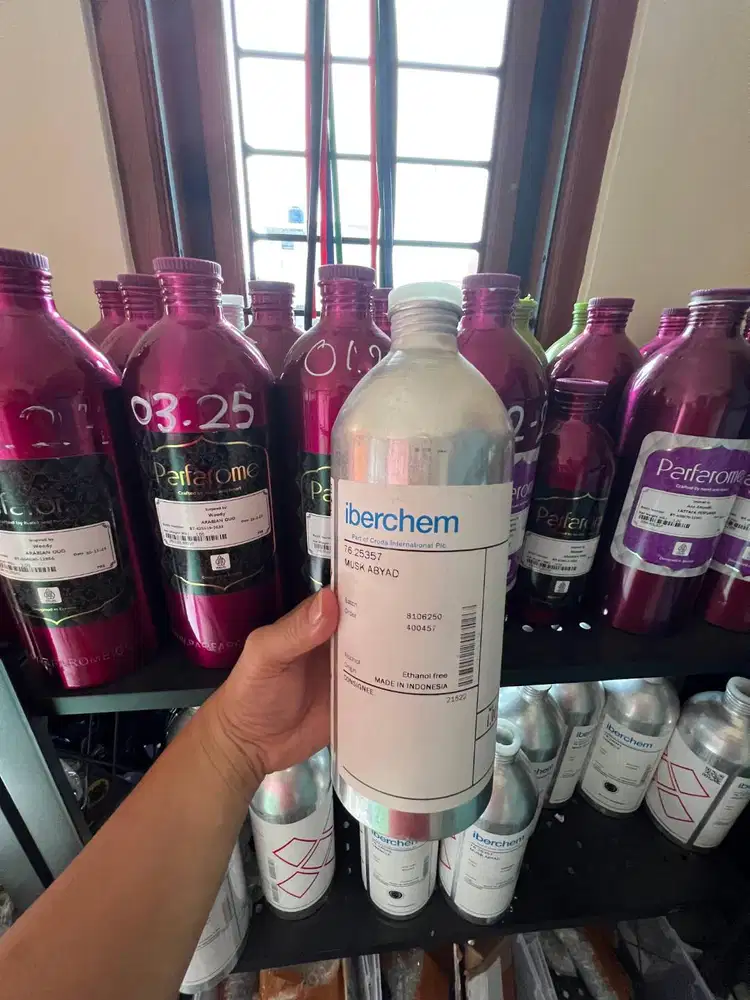 Botol Parfum Iberchem Macbrame Parfarome Jasak Technico Flor Luzi Keva