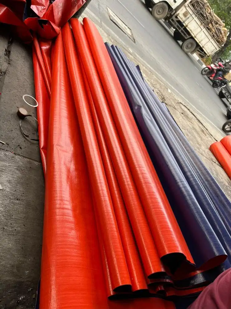 Terpal bucheon tipe A12 korea biru/orange