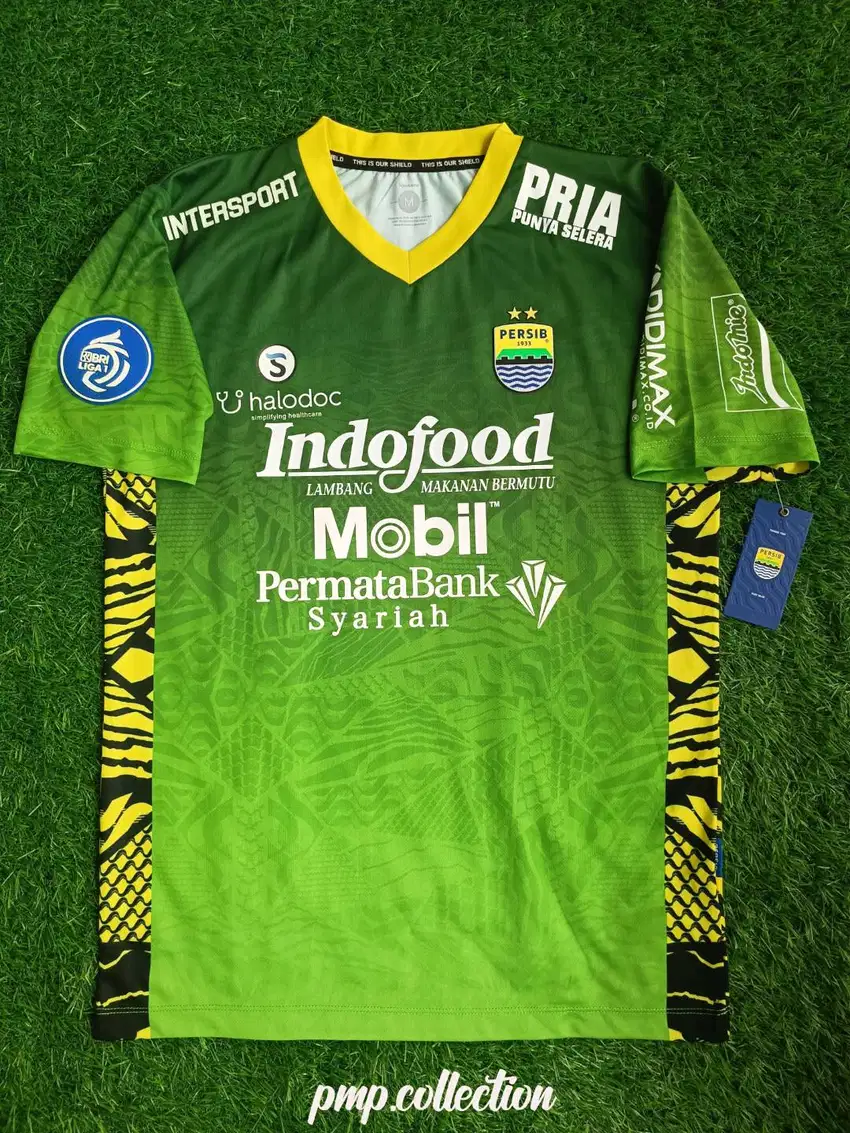 JERSEY PERSIB GK AWAY 2021-2022 ORIGINAL PLAYER ISSUE (T.PAKU ALAM 14)