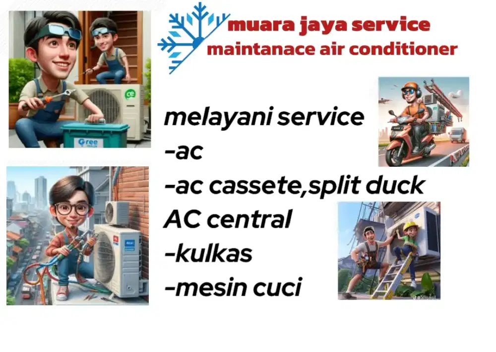 Service ac service kulkas service mesin cuci terdekat