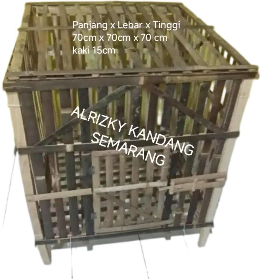 Kandang Ayam Bongkar Pasang ukuran 70x70