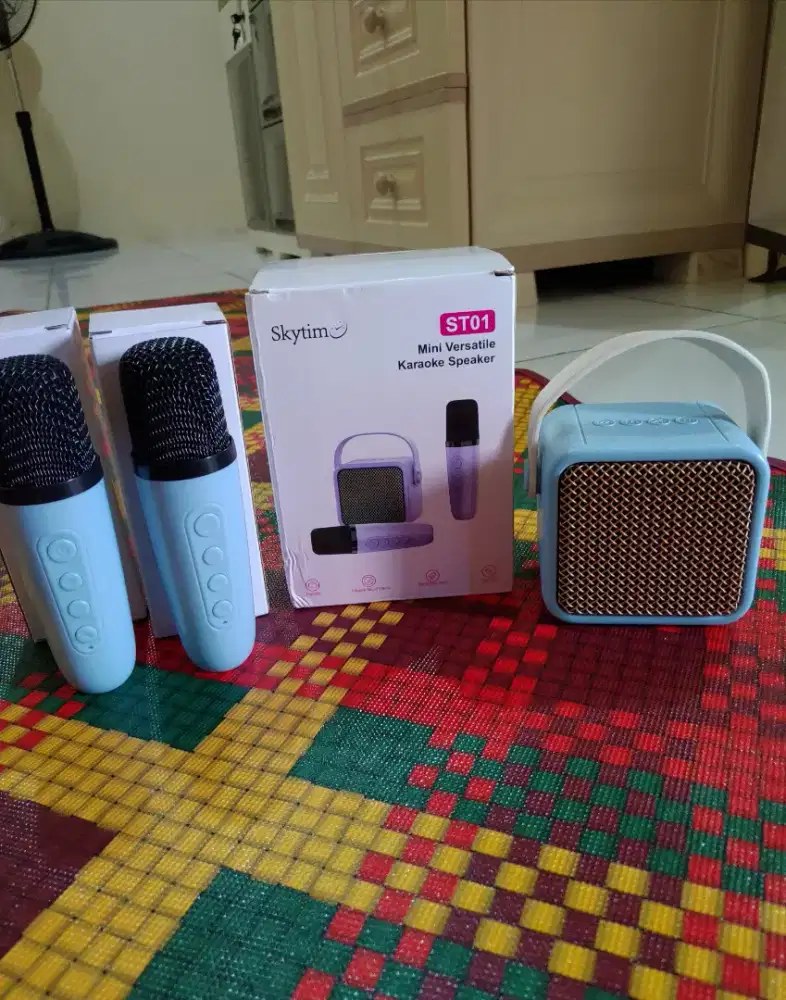 Skytime ST01 Speaker Karaoke Dual Mic Wireless