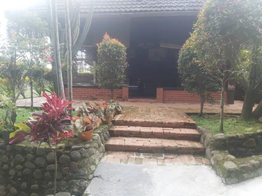 Dijual Villa di Megamendung Cibogo, Bogor Luas 9.235m2