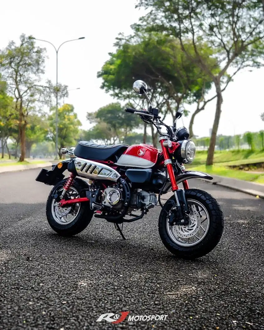 (Full Paper) Honda Monkey 125 Nik 2018 Warna Merah 400 KM The