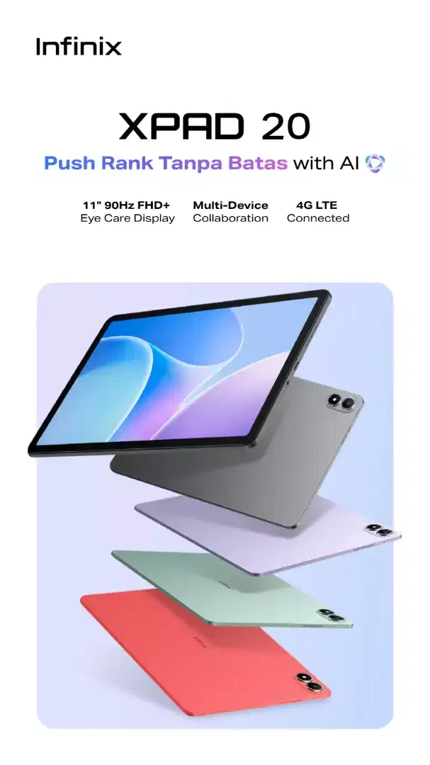 INFINIX XPAD 20 8+8/256 FREE FLIP COVER