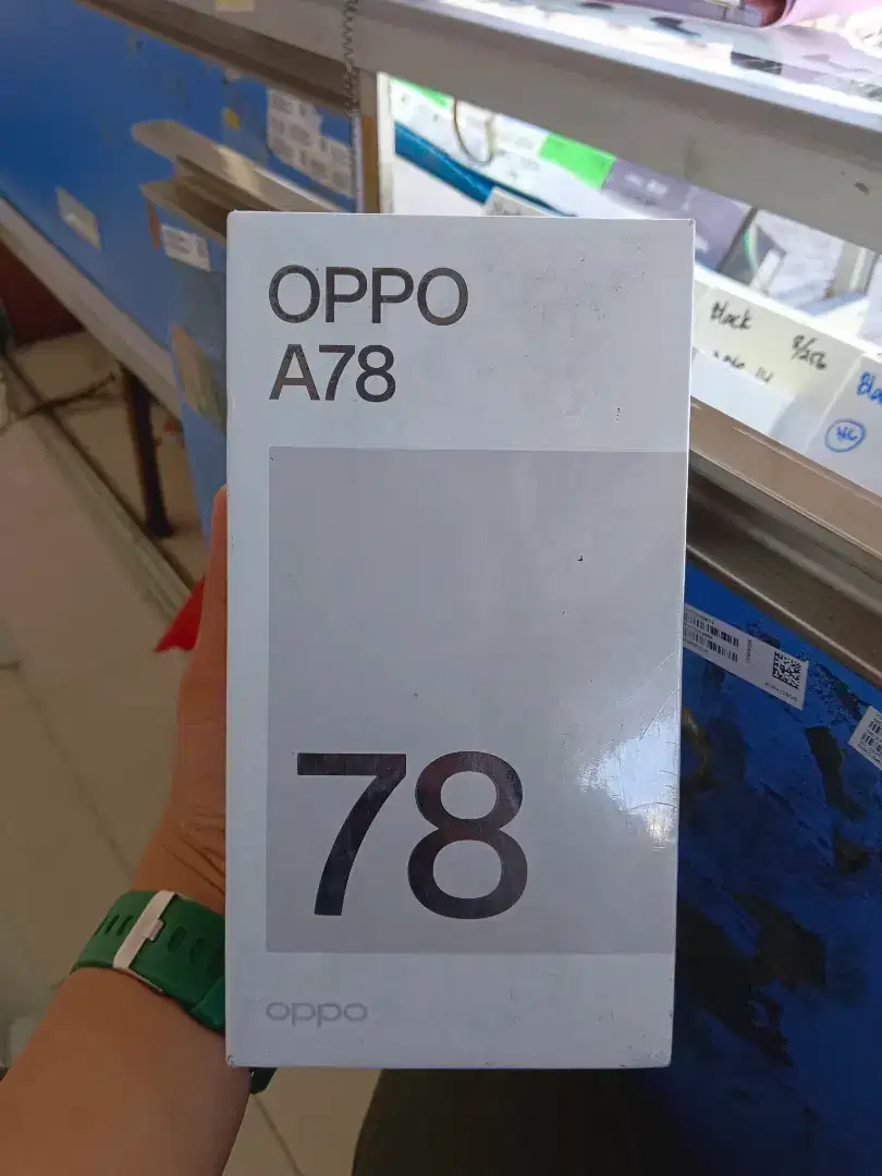 OPPO A78 8/256 New, Garansi Resmi, Siap COD area klaten