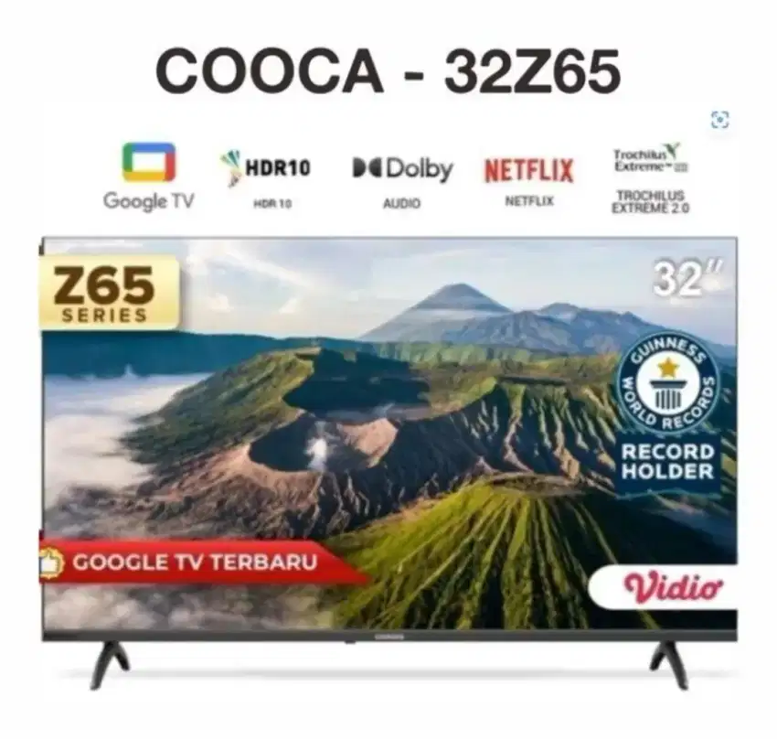 PROMO GOOGLE TV 32 INCI COOCAA TERBARU 32Z65 GARANSI 3 TAHUN