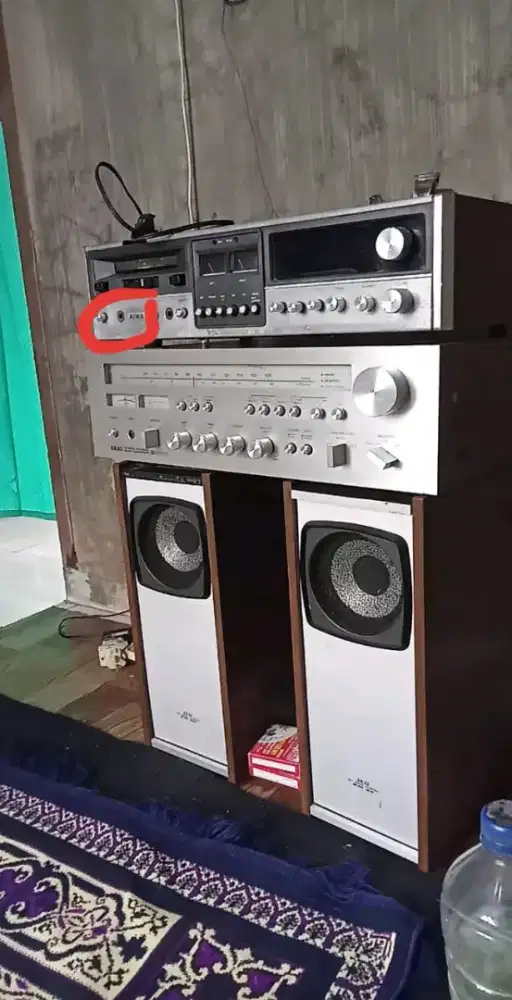 Ampli vintage receiver akai antik