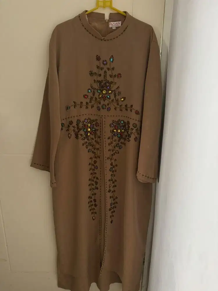 Abaya panyet permata