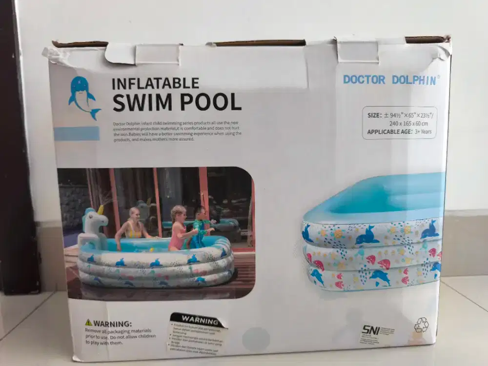 Kolam Renang Anak Doctor Dolphin Swim Pool | Kolam Bermain Anak