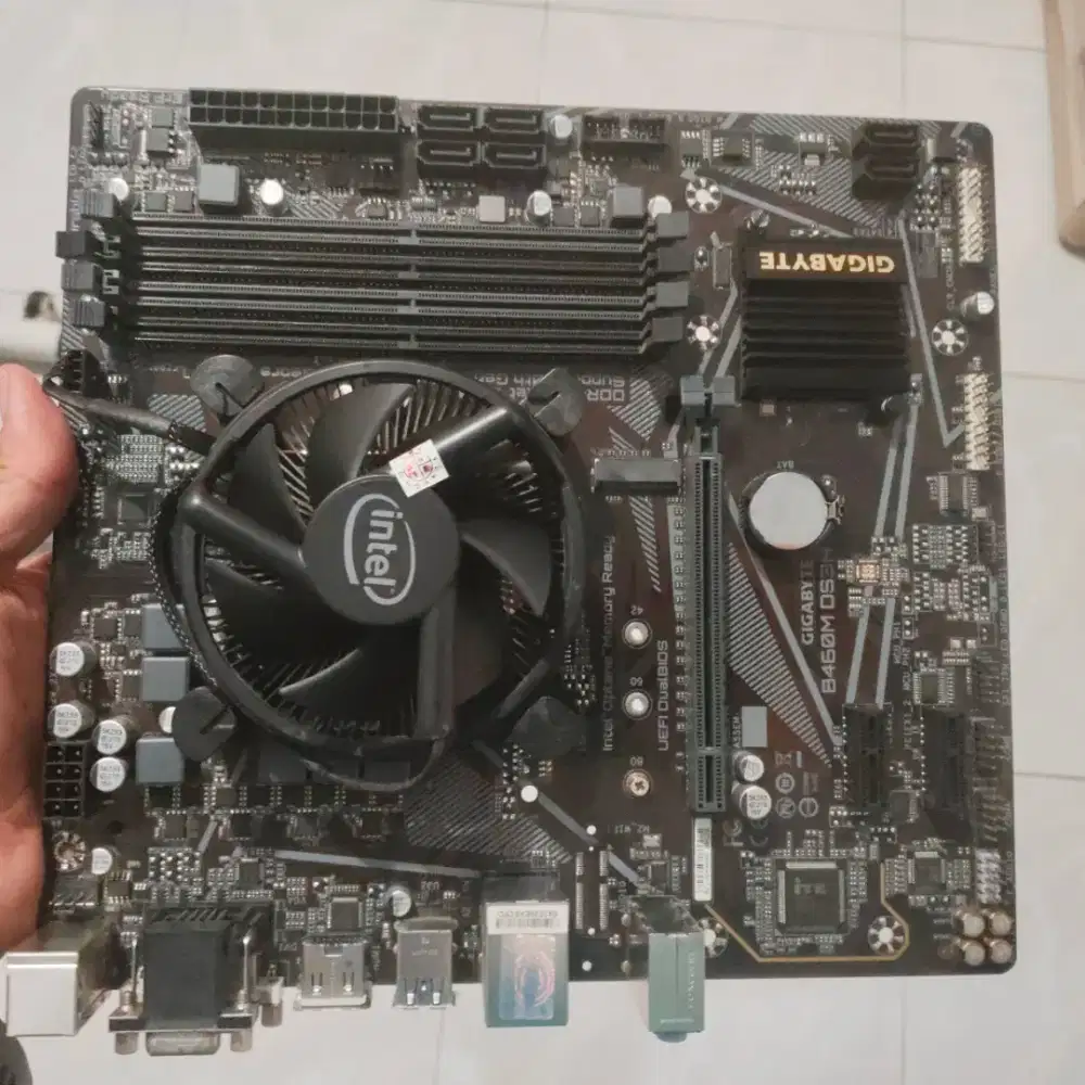 Bundle Intel Core i7 10700 & Gigabyte B460M DS3H