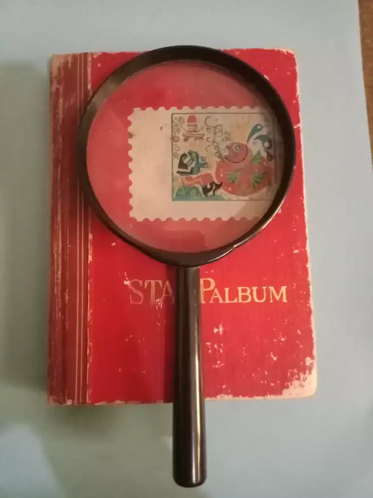 Perangko/Stamp Album china antik, lawas, tua, jadul, langka isi 35 pcs