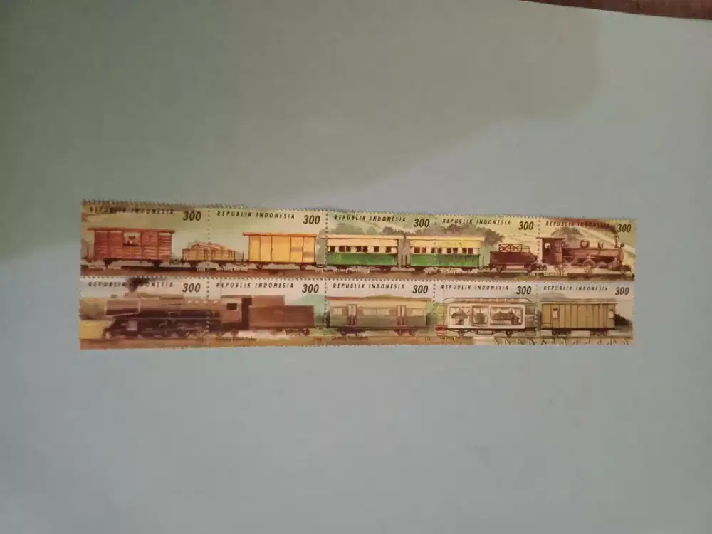 Stamp/perangko masih nos, antik, lawas. Negara korea, indonesia.