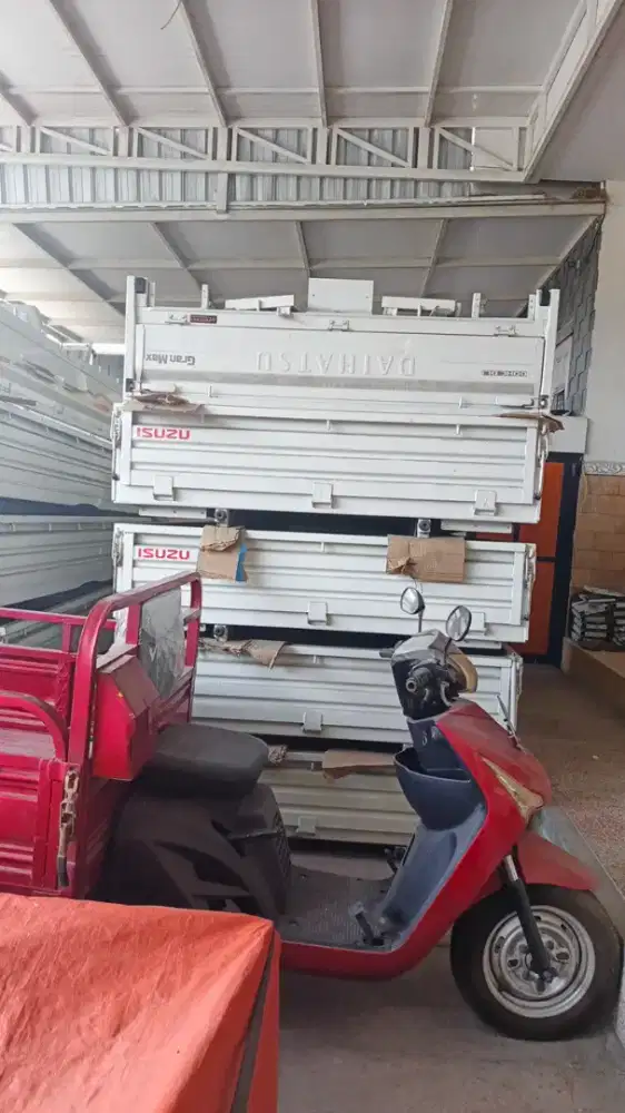 bak nya saja traga dan grand max pick up, bak nya saja