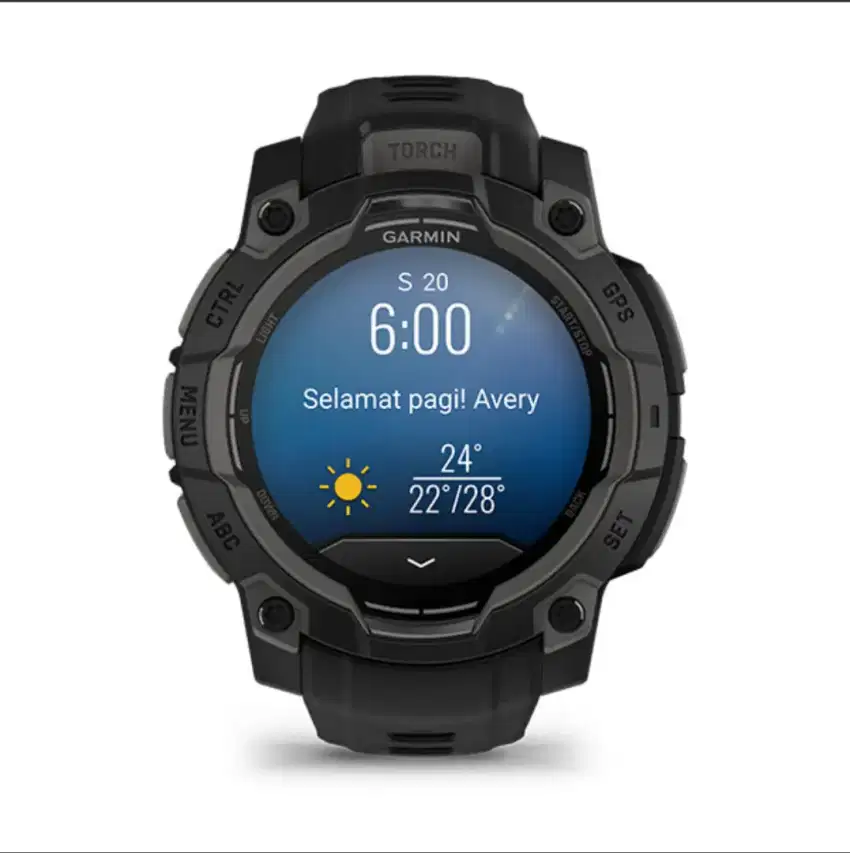 GARMIN INSTINCT 3 AMOLED 45 MM - BLACK