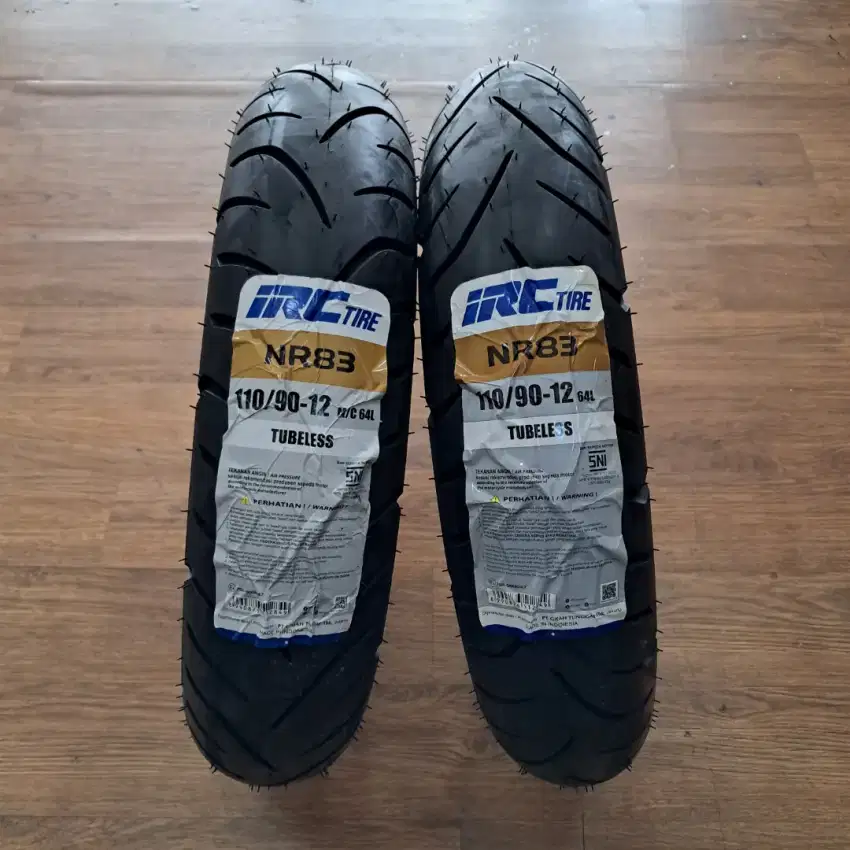 IRC NR83 T/L110/90 R12 64L BAN MOTOR BERKUALITAS
