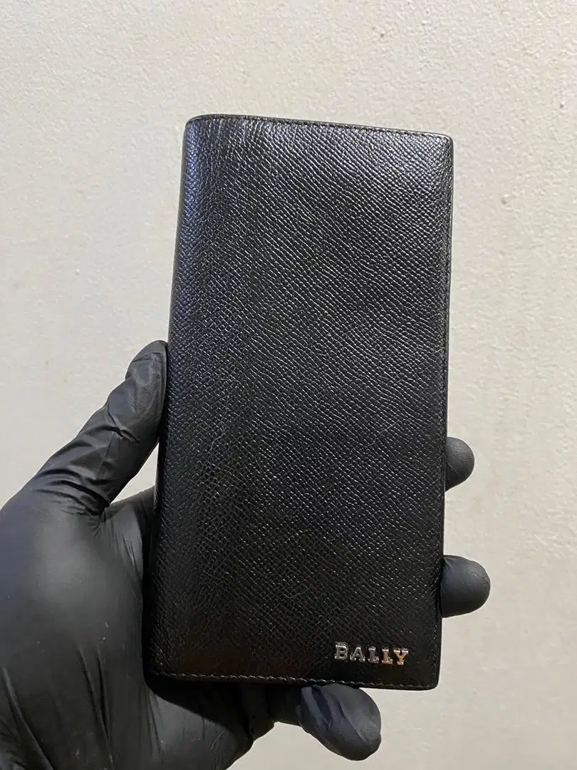 Dompet panjang bally continental zip wallet original net price