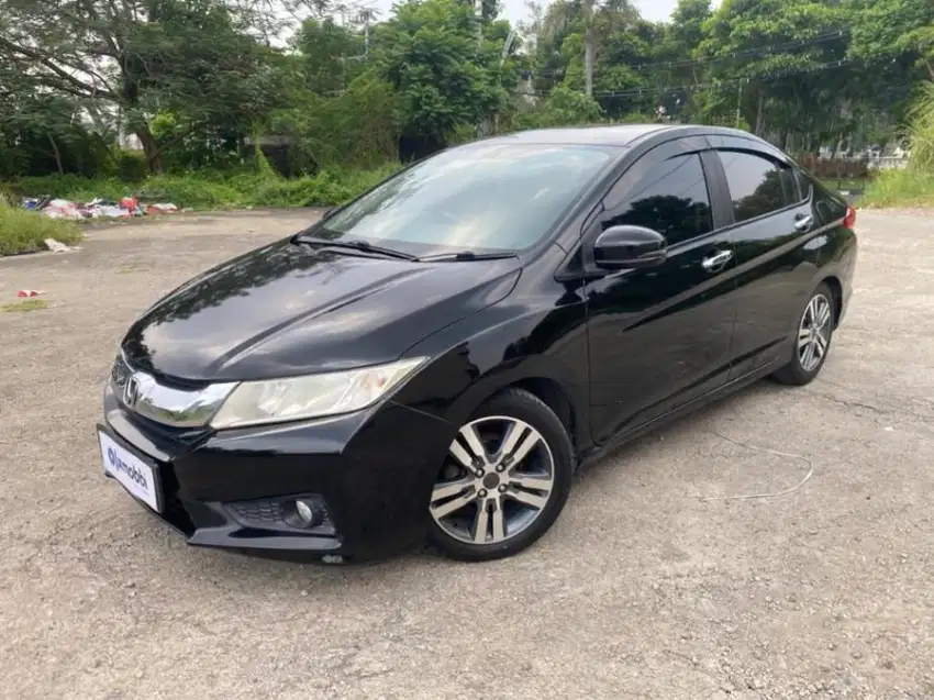 Honda City 1.5 E Bensin-AT 2015 Hitam LACK