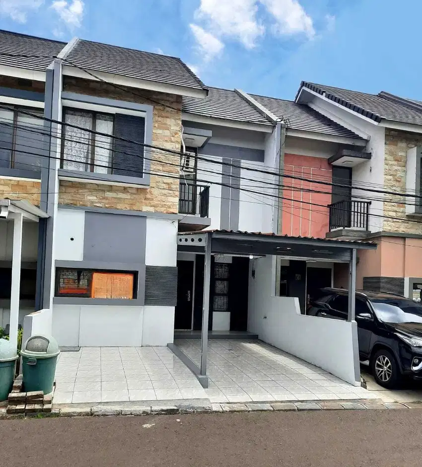 S637 Rumah Cluster Murah di Kampung Sawah Pondok Melati Bekasi