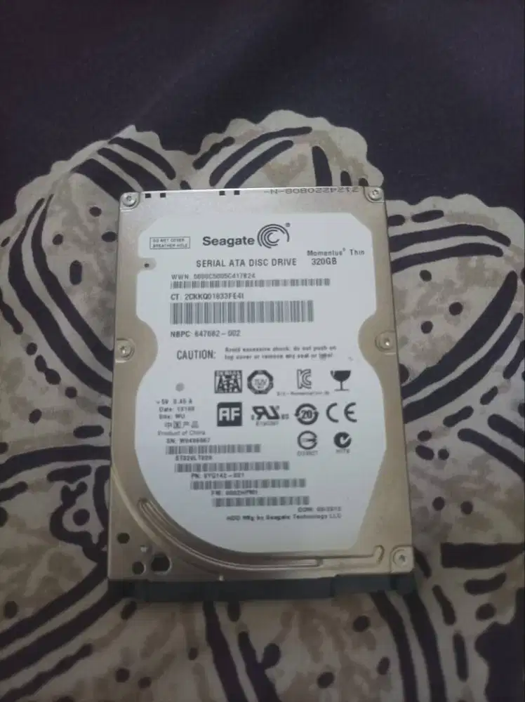 Harddisk Laptop 320GB Seagate
