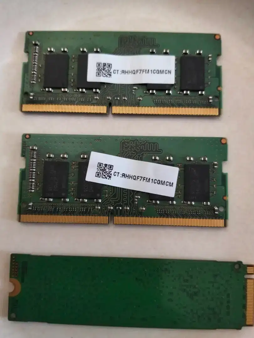 SSD Samsung Nvme & DDR 4 ex laptop