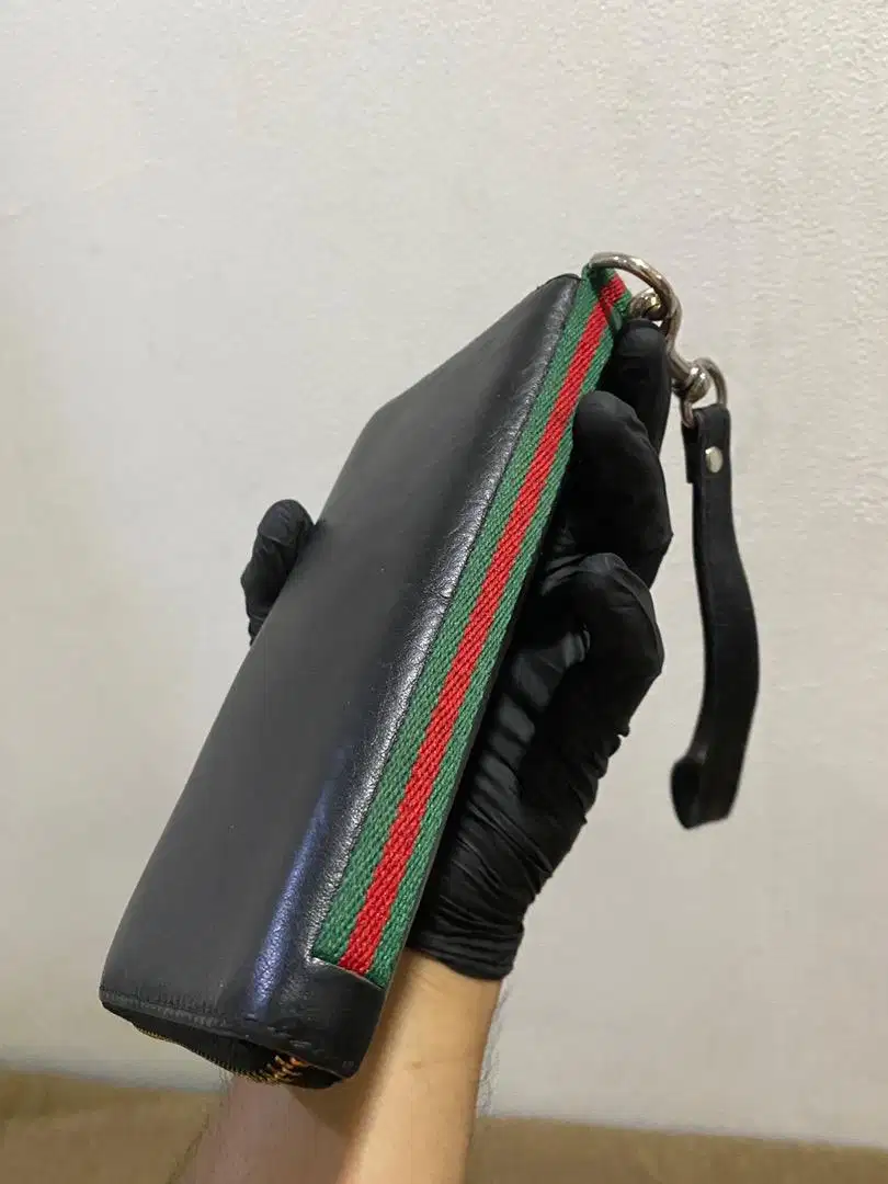 Dompet panjang gucci vntge leather unisex original harga net