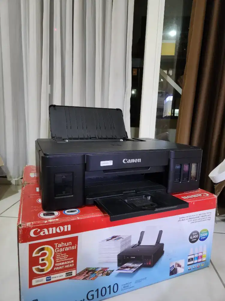 Printer Canon Pixma G1000 G1010 Inkjet Print Second Minus