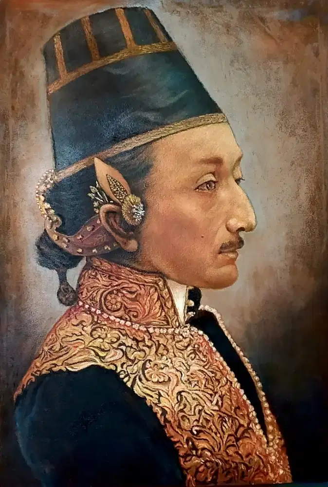 Lukisan gaya klasik Sultan HB VIII
