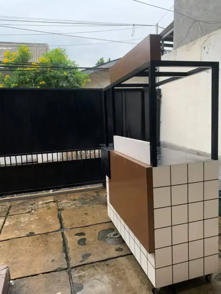 Dijual gerobak, serba guna untuk UMKM, Booth event dan lain lain