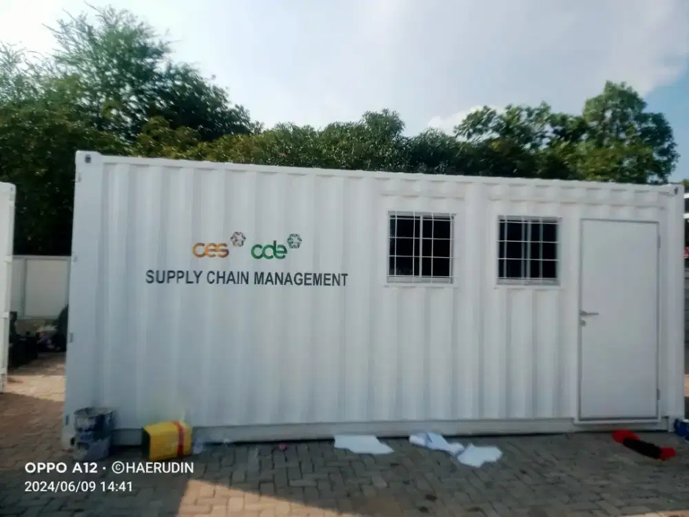 JUAL OFFICE CONTAINER 20FT