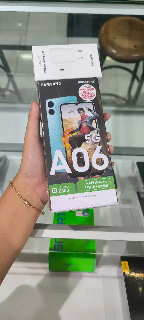 Samsung Galaxy A06 5g ram 6/128 baru segel