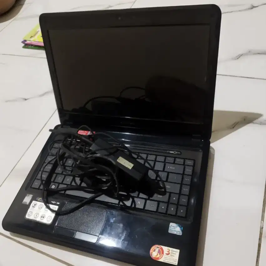 Laptop rusak merk axioo neon HNM mati total rusak motherboard