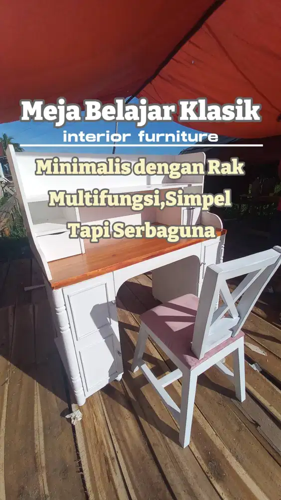 CUSTOM MEJA BELAJAR FUNGSIONAL/MEJA BELAJAR ANAK IMUT