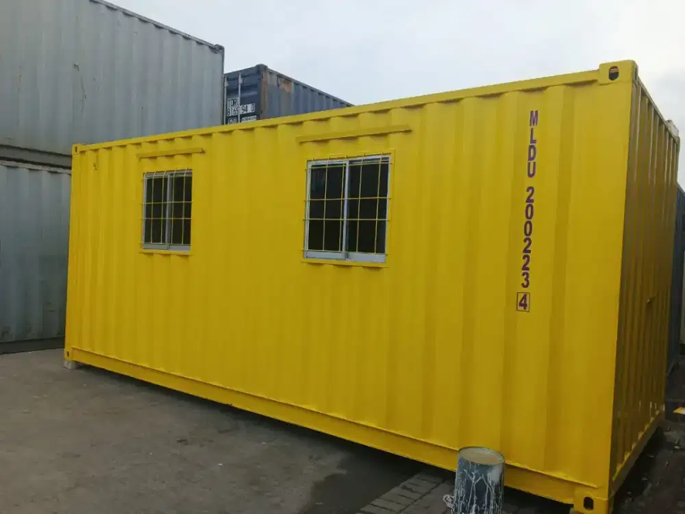JUAL OFFICE CONTAINER 20FT NEW
