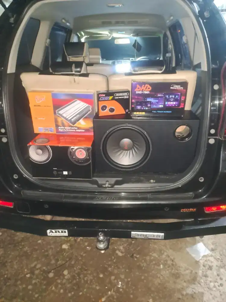 Paket lengkap Audio mobil