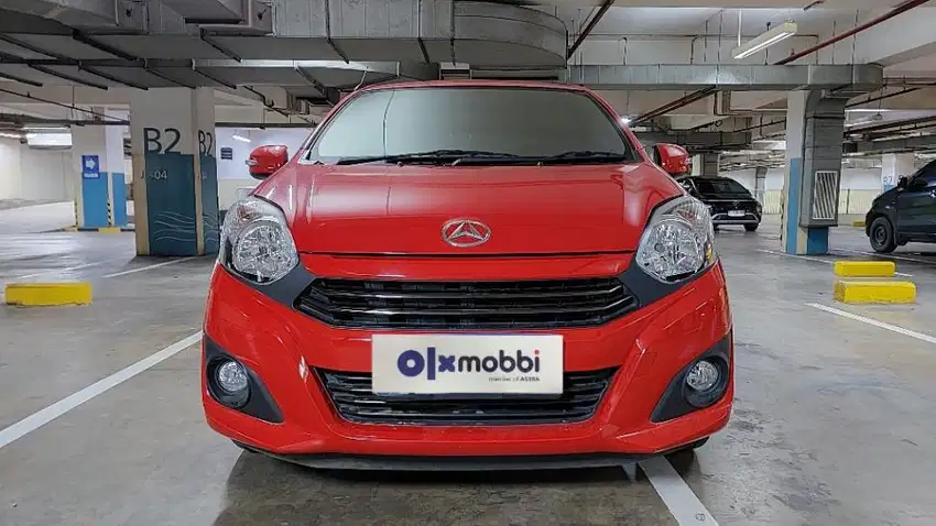 TDP 5,JT Daihatsu Ayla 1.0 X Bensin-MT Merah 2019