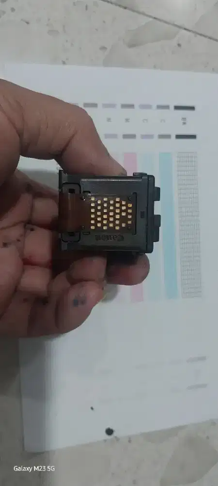 Cartridge Canon warna CL811 Seken