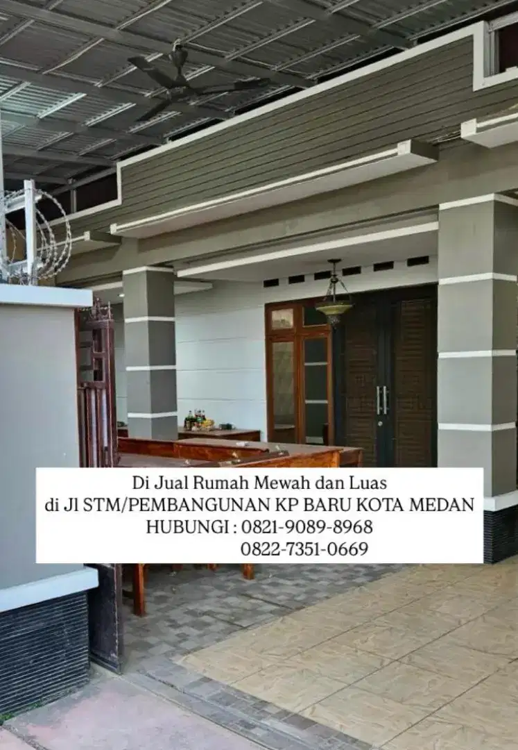 Dijual Rumah di Jl STM_Jl Pembangunan No 31 Kampung Baru Kota Medan